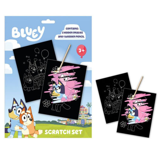 Ensemble d'images à gratter Bluey