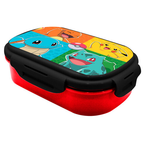 Boîte à sandwich + couverts Pokémon