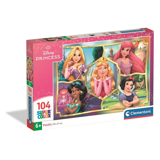 Puzzle Disney Princesses 104 pièces par Clementoni