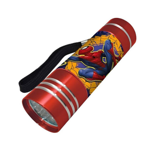 Lampe de poche LED rouge Spiderman