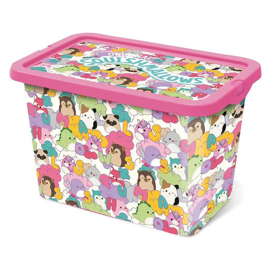 Boîte de rangement en plastique Squishmallows 7 L