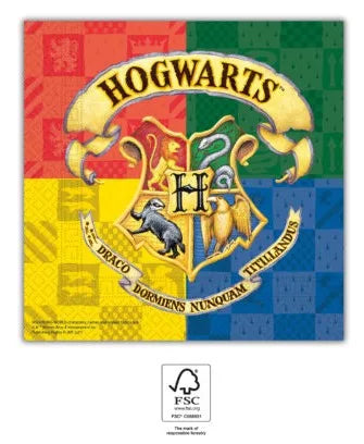 Serviettes en papier Harry Potter 20 pièces