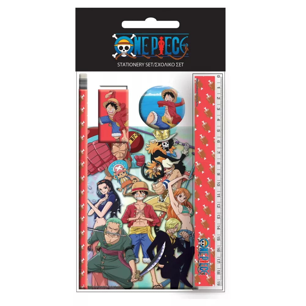 Ensemble de papeterie One Piece 5 pièces