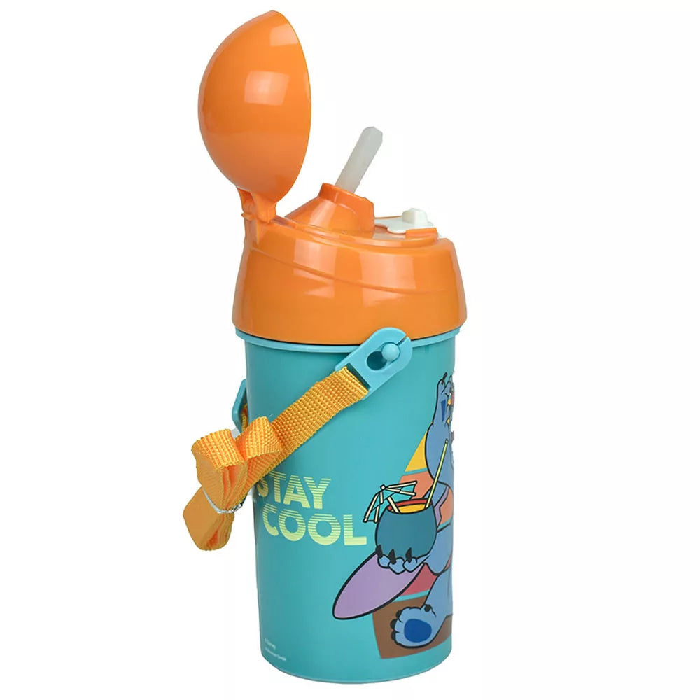 Gourde Stitch avec paille 500ml
