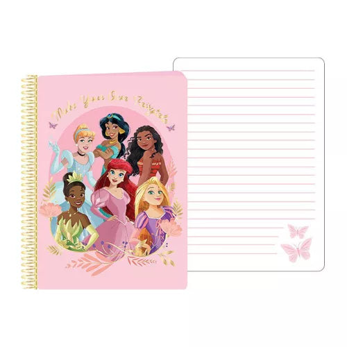 Cahier à spirale Princesses A5