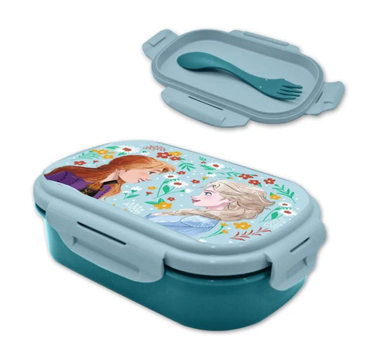 Coffret à sandwich et couverts enchantés Reine des neiges