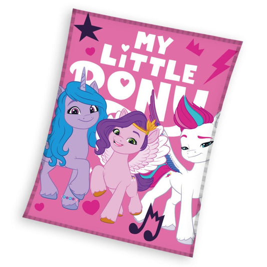 Couverture polaire corail My Little Pony 130x170cm