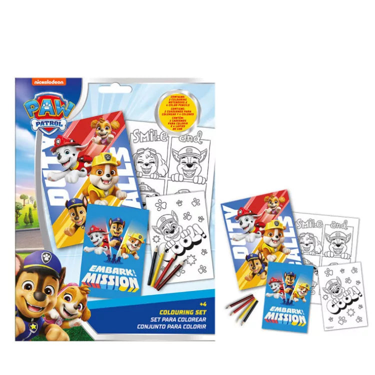 Kit de coloriage Pat Patrouille
