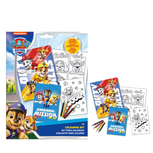 Kit de coloriage Pat Patrouille