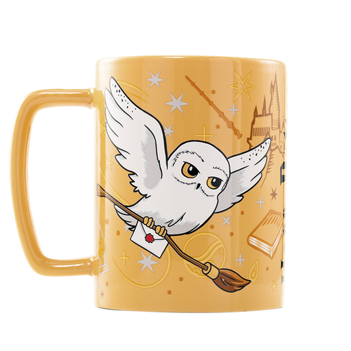 Tasse + housse en peluche Harry Potter 440ml