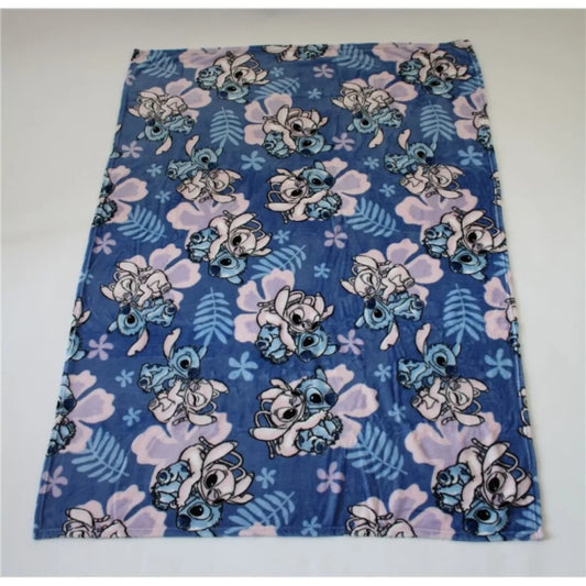 Couverture polaire corail Stitch 110x150cm