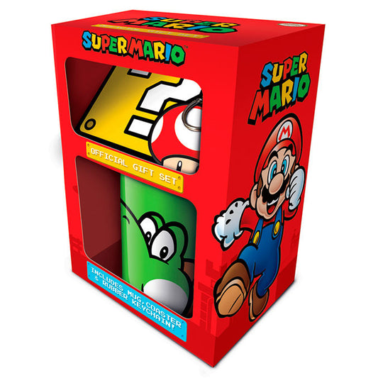 Ensemble tasse et porte-clés Super Mario Nintendo