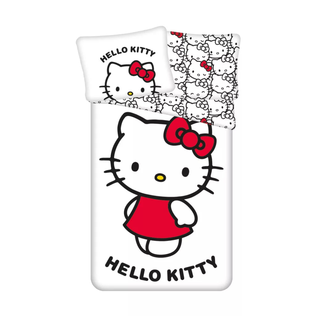 (Précommande)Parure de lit 1 personne Hello Kitty