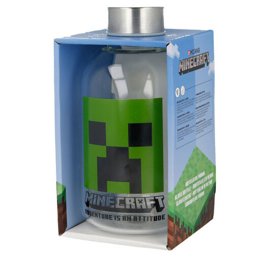 Bouteille en verre Minecraft 620 ml