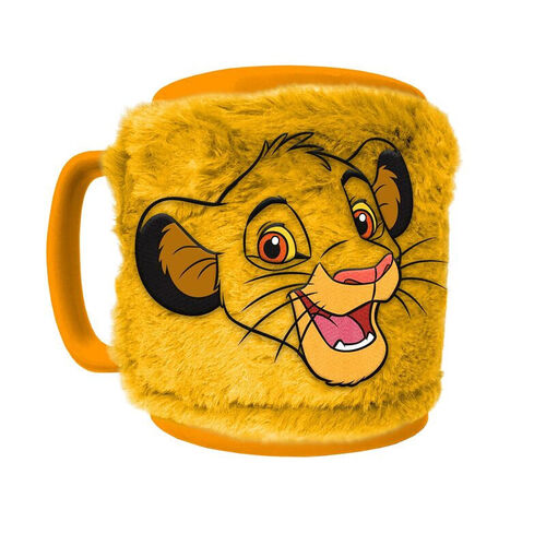 Tasse + housse en peluche Roi Lion 440ml