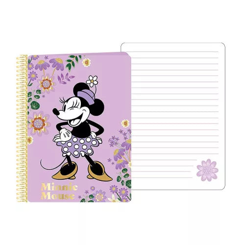 Cahier à spirale violet Minnie A5