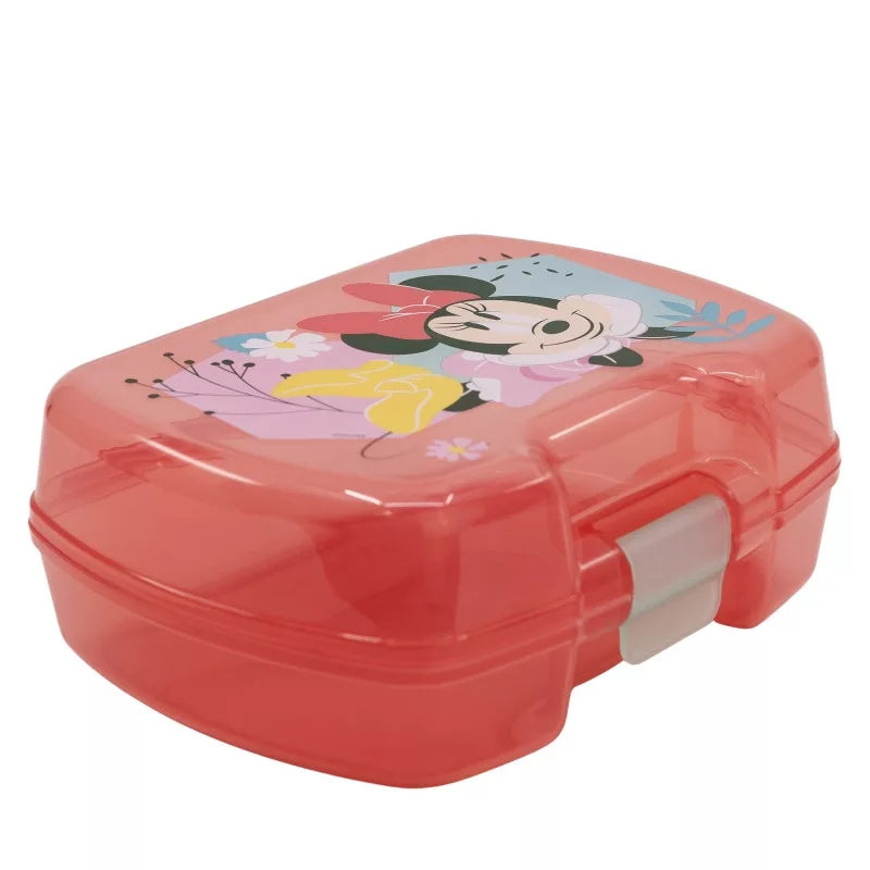 Boîte à sandwich en plastique de qualité supérieure Disney Minnie