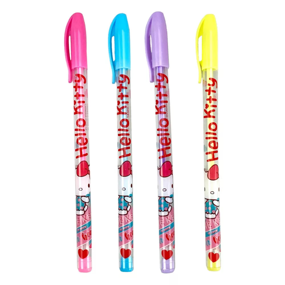 Ensemble de 4 stylos de couleur Hello Kitty