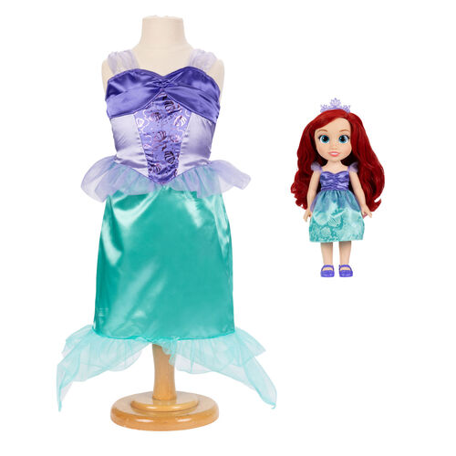 Poupée Ariel + Costume La Petite Sirène Disney 38