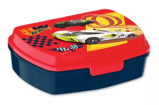 Boîte à sandwich en plastique amusante Hot Wheels