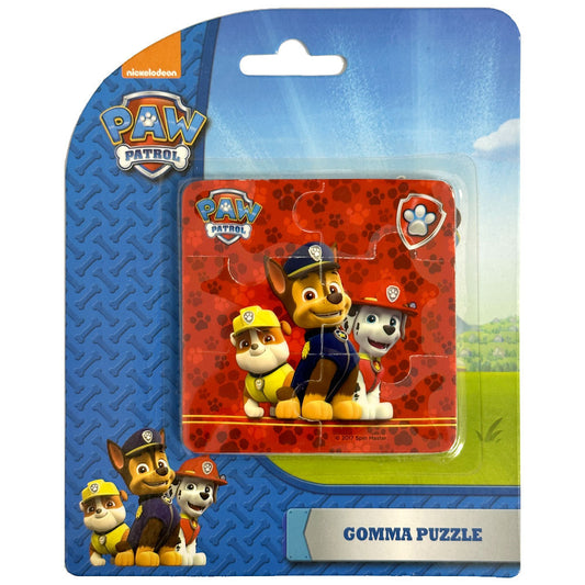 Ensemble de gommes à puzzle Pat'Patrouille