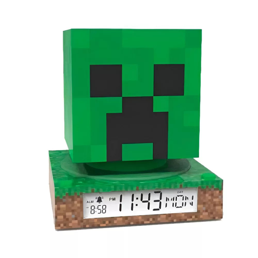 Veilleuse et Réveil 3D Minecraft