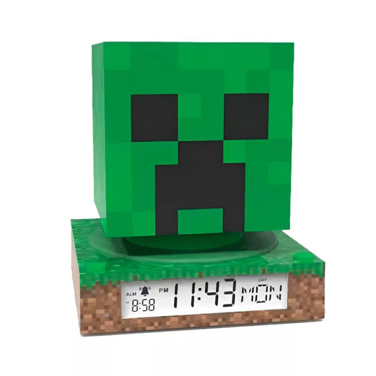 Veilleuse et Réveil 3D Minecraft