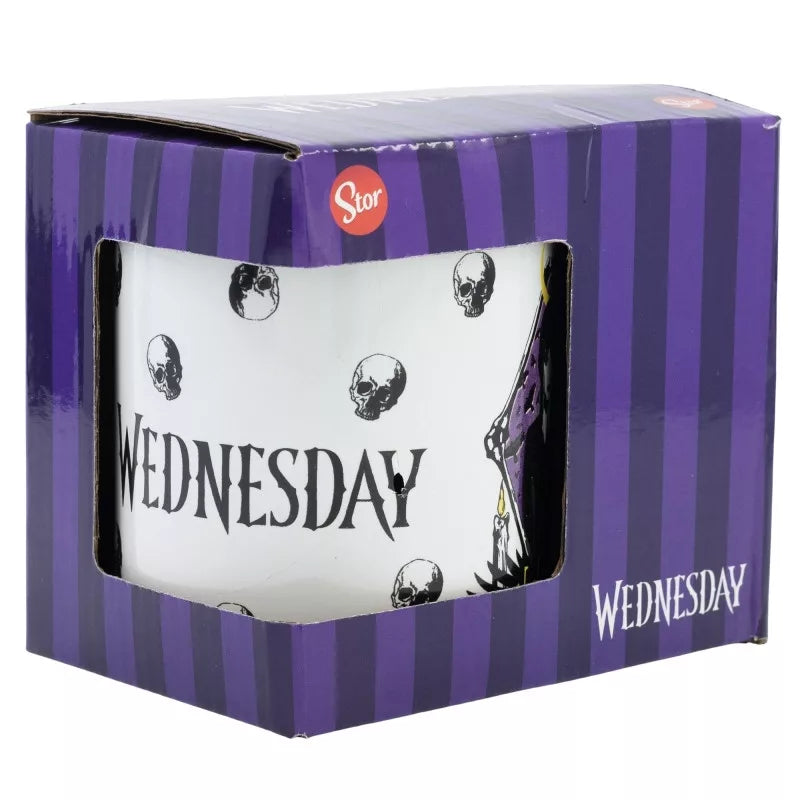 Tasse en porcelaine « Mercredi Nevermore » de 325 ml
