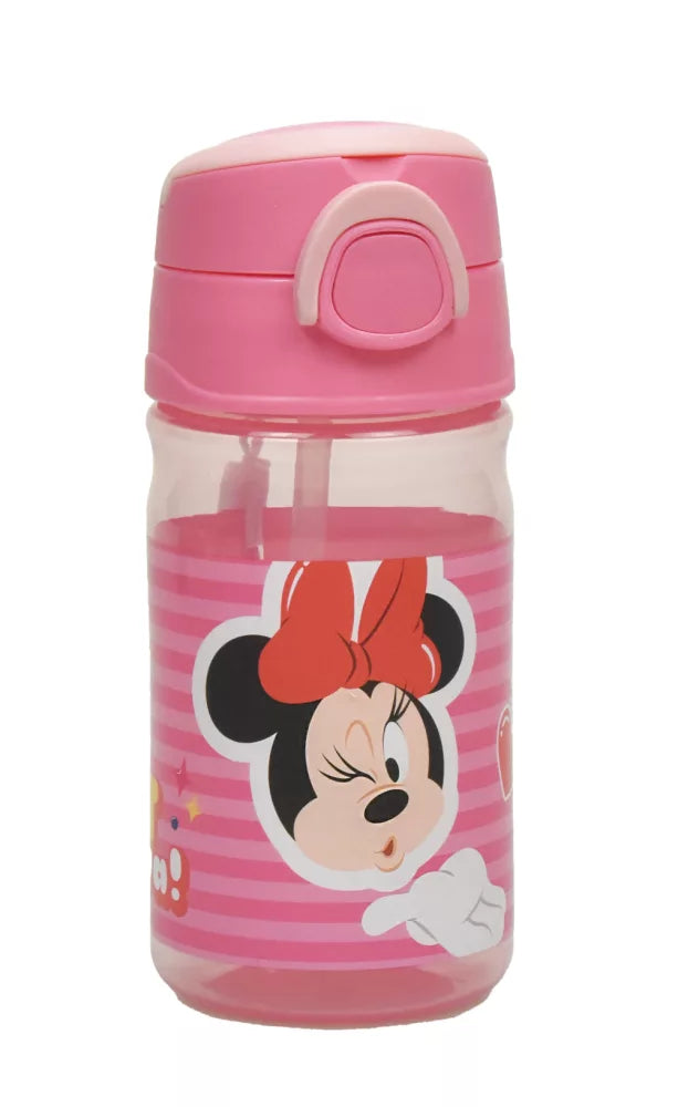 Gourde en plastique avec paille Minnie 350ml
