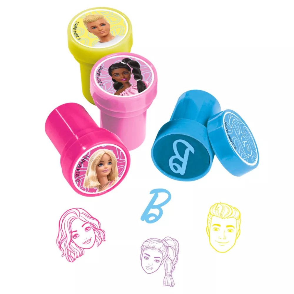 Coffret de tampons Barbie Malibu 12 pièces