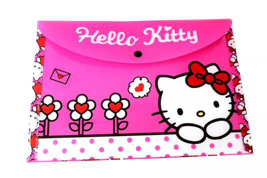 Enveloppe porte-documents A/4 Hello Kitty
