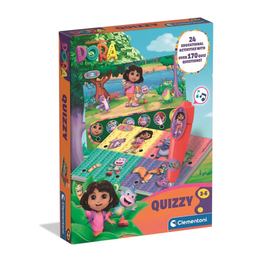 Quiz interactif sur l'aventure Dora l'exploratrice Clementoni
