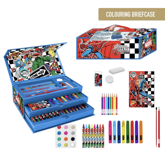 Coffret de papeterie Avengers dans une valise