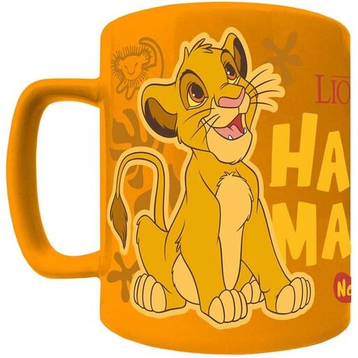 Tasse + housse en peluche Roi Lion 440ml