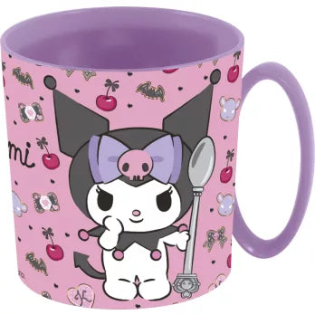 Petite tasse en plastique Hello Kitty Kuromi 390 ml