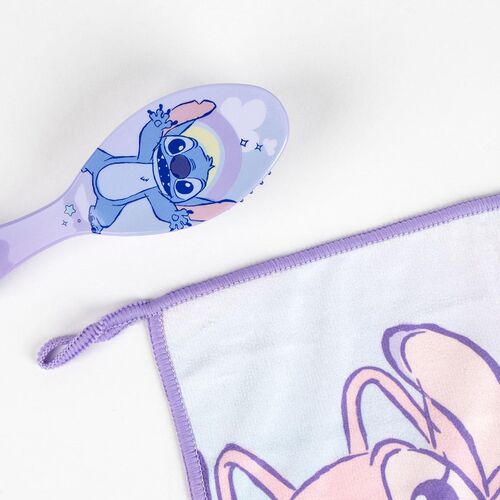 Kit trousse de toilette Stitch et Angel