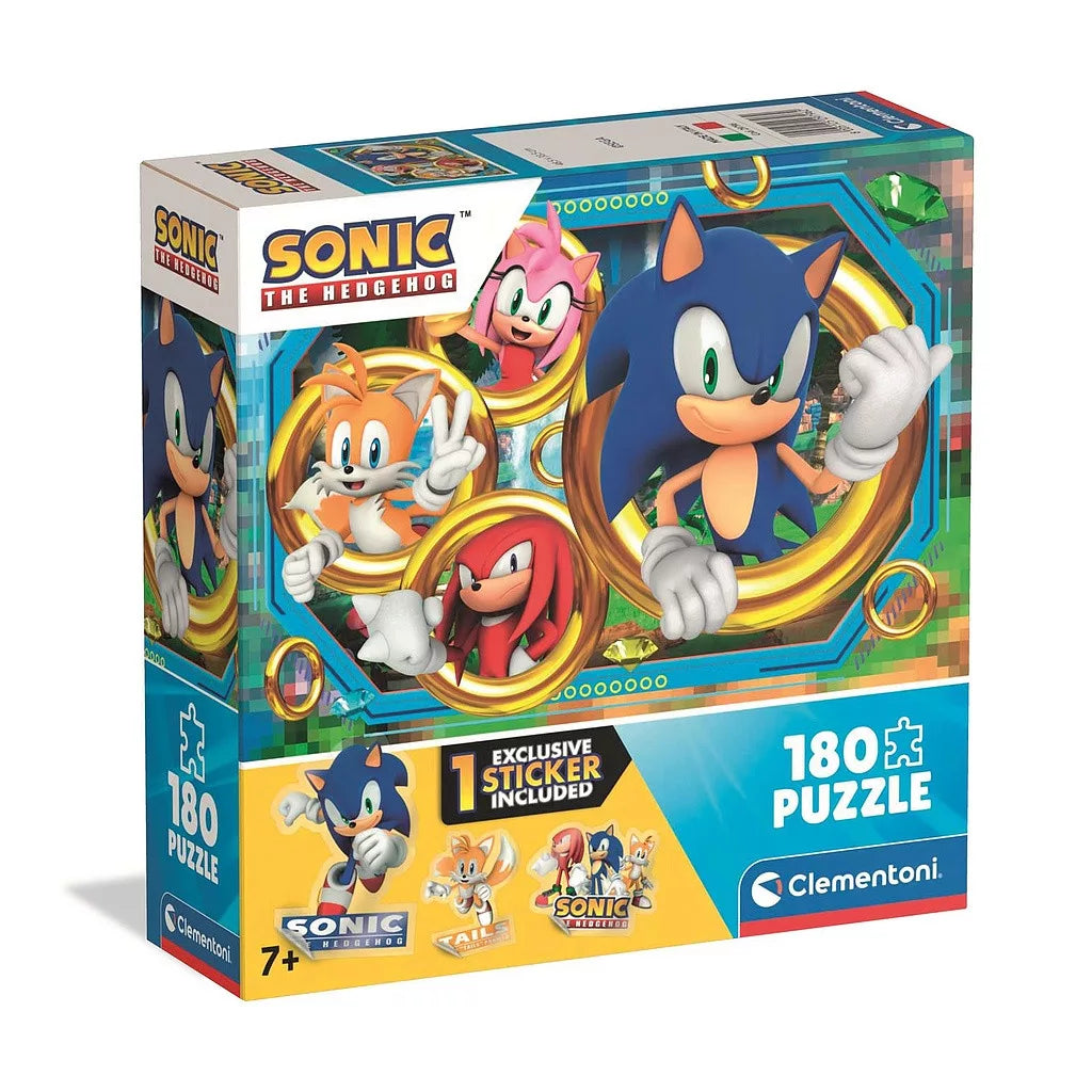 Puzzle Clementoni Sonic le hérisson 180 pièces