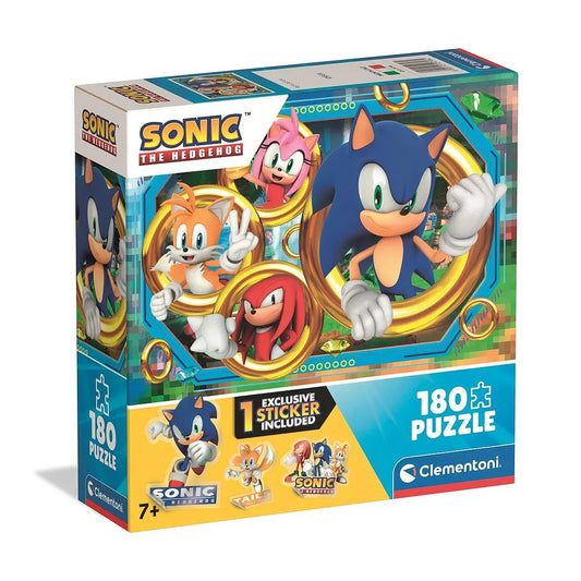 Puzzle Clementoni Sonic le hérisson 180 pièces