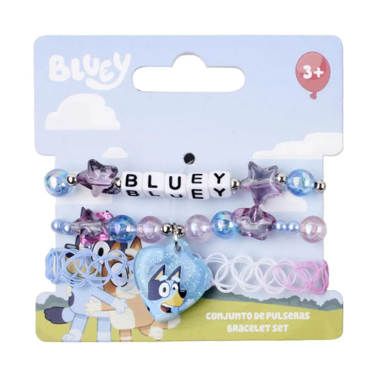 Ensemble de 3 bracelets bluey