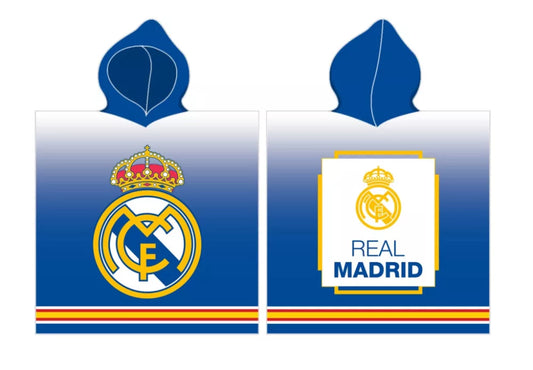 Poncho serviette de plage Real Madrid