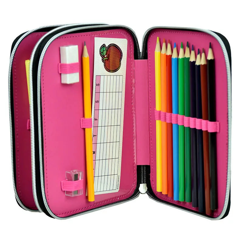 Trousse à crayons remplie Hello Kitty
