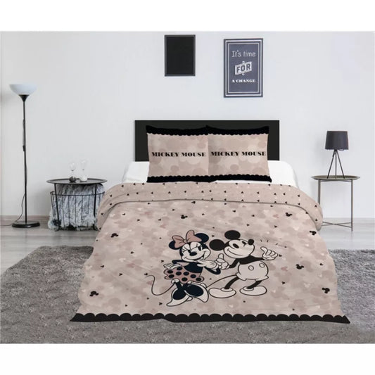 Parure de lit double Minnie et Mickey