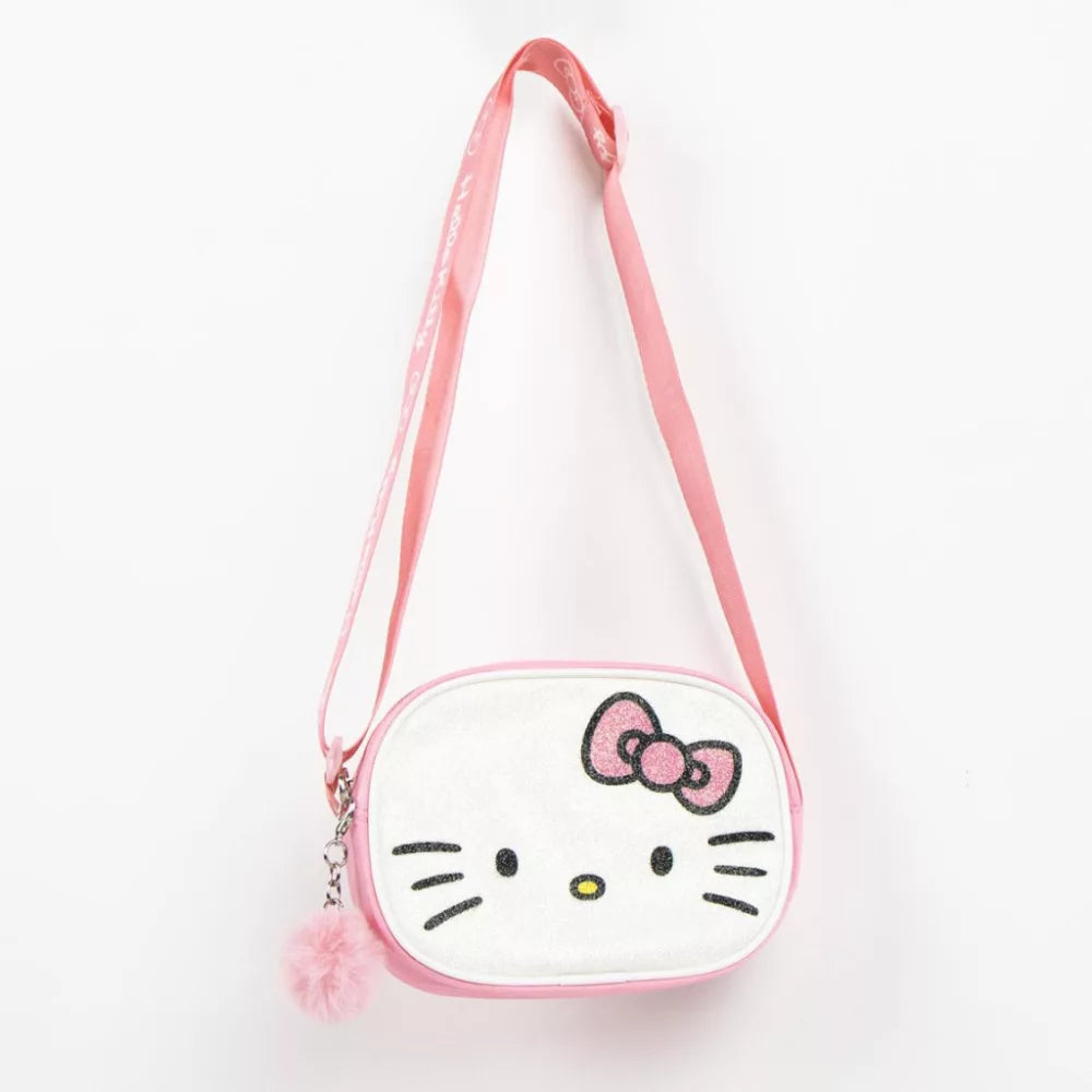 Sacoche à bandoulière pailletée Hello Kitty