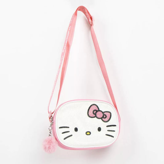 Sacoche à bandoulière pailletée Hello Kitty
