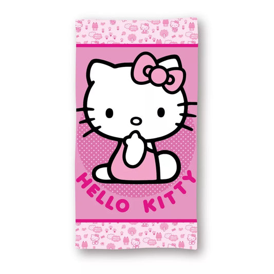 Serviette de plage Hello Kitty 70x140cm (séchage rapide)