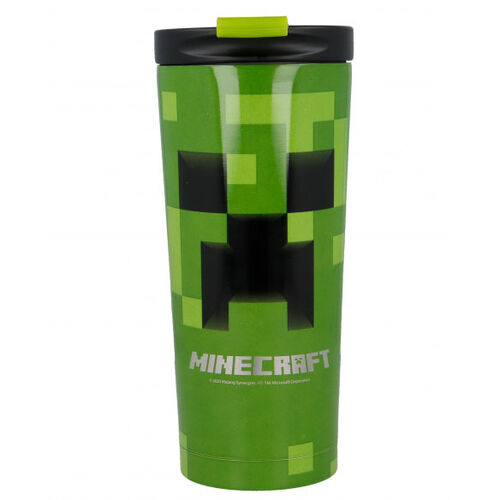 Tasse isotherme Minecraft en acier inoxydable 425 ml