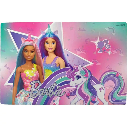 Set de table Barbie Licorne