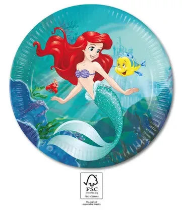 Assiettes en carton Ariel 23cm
