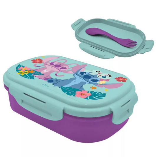 Coffret sandwich + couverts Disney Lilo et Stitch