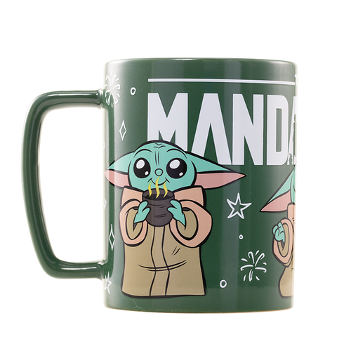 Tasse + housse en peluche Mandalorian 440ml